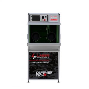 DefenseTech Laser Blaster Cabinet_Defense Tech-Front_ISO