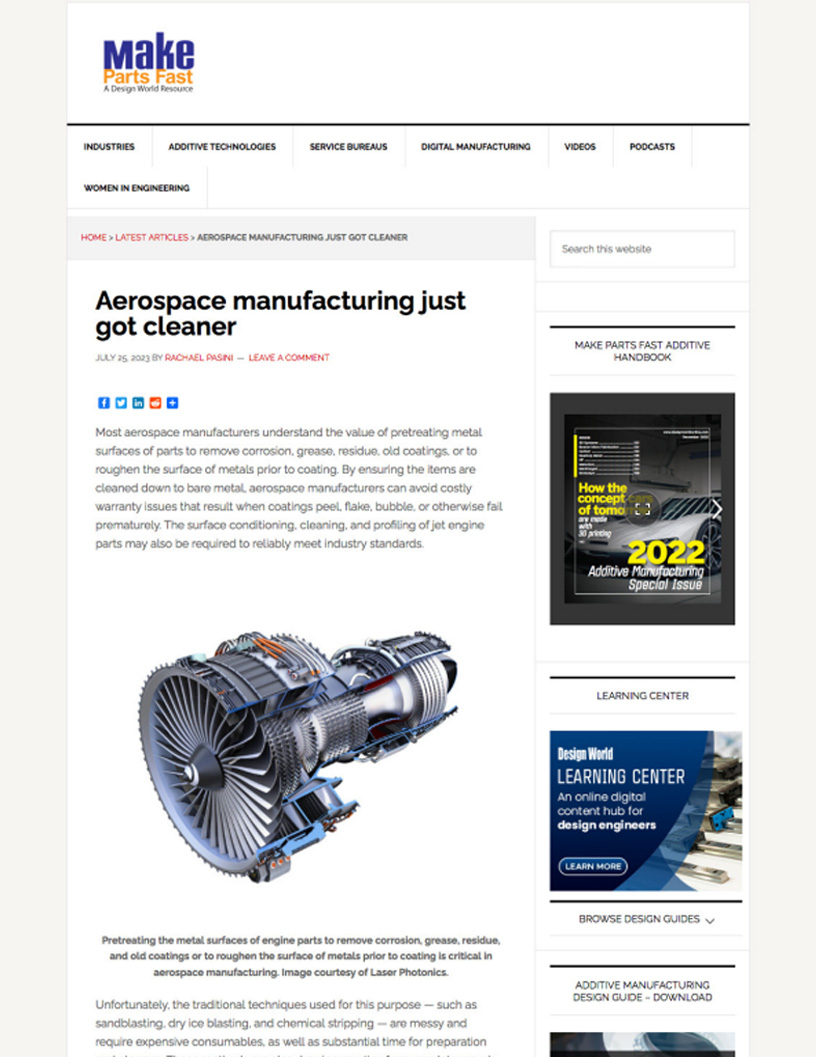 Laser Photonics5Make Parts Fast Online - cover