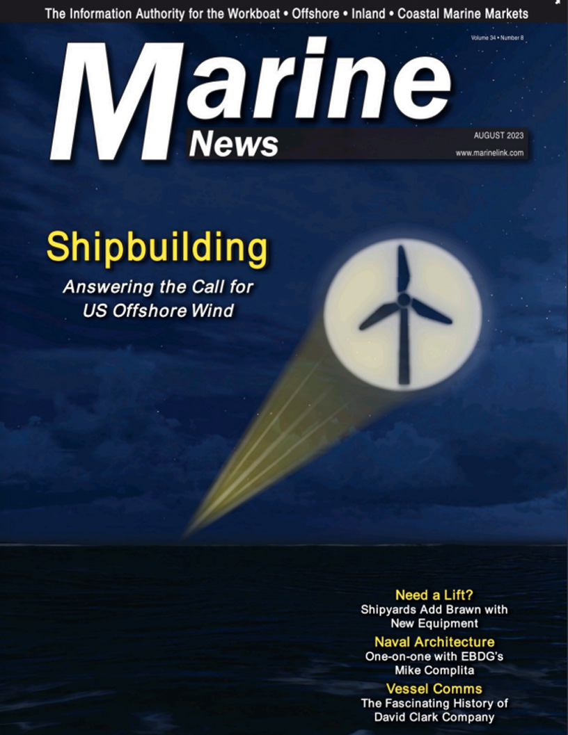 Laser Photonics 8 Marine News - cover