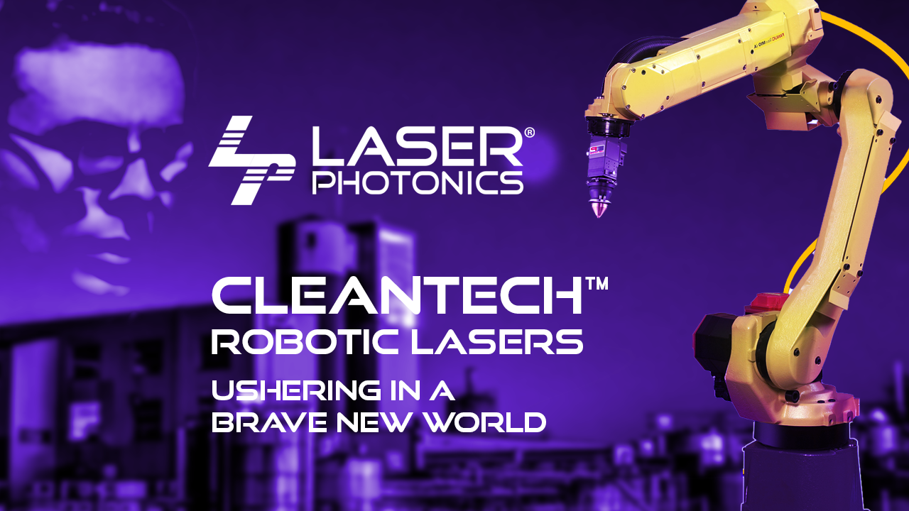 Laser Photonics CleanTech Robot Arm