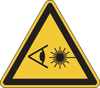 Class 4 Laser Safety Warning